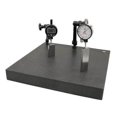 Granitbord 400x400x50 mm med 3xM8 gevindhuller DIN 876/0